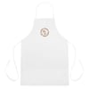 "I throw things when I get angry" Embroidered Apron