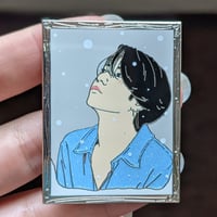 Image 2 of Jungkook Winter Window Enamel Pin