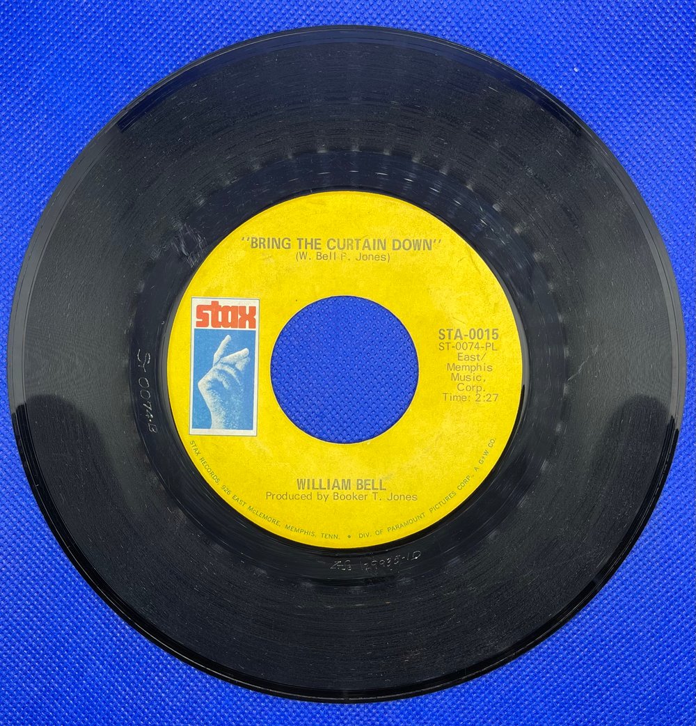 William Bell – I Forgot To Be Your Lover 1968 7” 45rpm