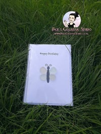 Image 5 of Happy Birthday Sea Glass Card