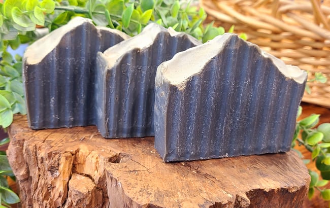 Smoky Mountain Activated Charcoal Bar Soap 