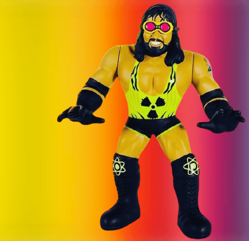 Image of **IN STOCK** --BRYAN CLARK wrestling megastars series 2 figure by chella toys