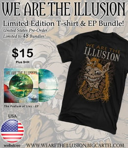 Image of The Podium of Lies EP/T-shirt Bundle!