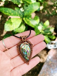 Image 3 of Elegant Abalone Shell Pendant