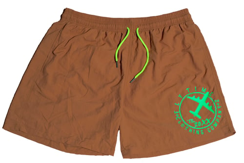 Image of FlyTimez “Til 20XX” Beach Shortz (Teal)