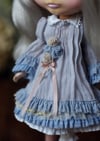 "Clara Blue" dress set