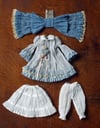 "Clara Blue" dress set
