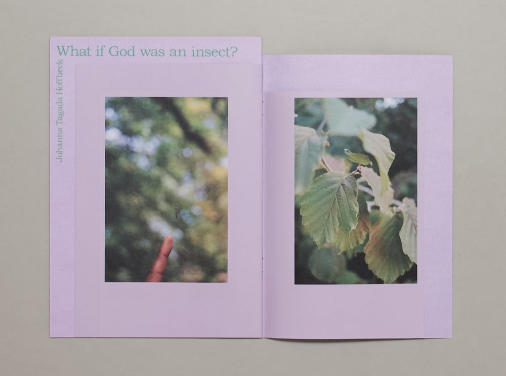 Signed: Johanna Tagada Hoffbeck - What if God was an insect ? 