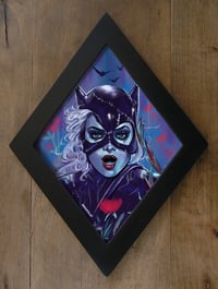 Catwoman Diamond framed print