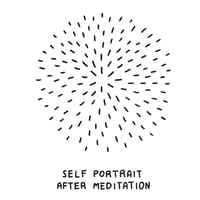 Image 1 of Self portrait after meditation