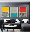 Modern Geometric Line Art - Set Of 3