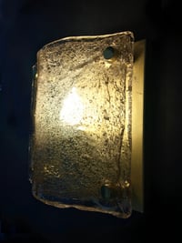 Image 1 of Glass Wall Sconce by Kaiser Leuchten (5 Available)