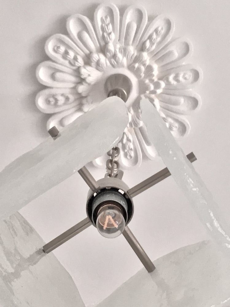 Image of Foam Glass Pendant Light by Kalmar (2 available)