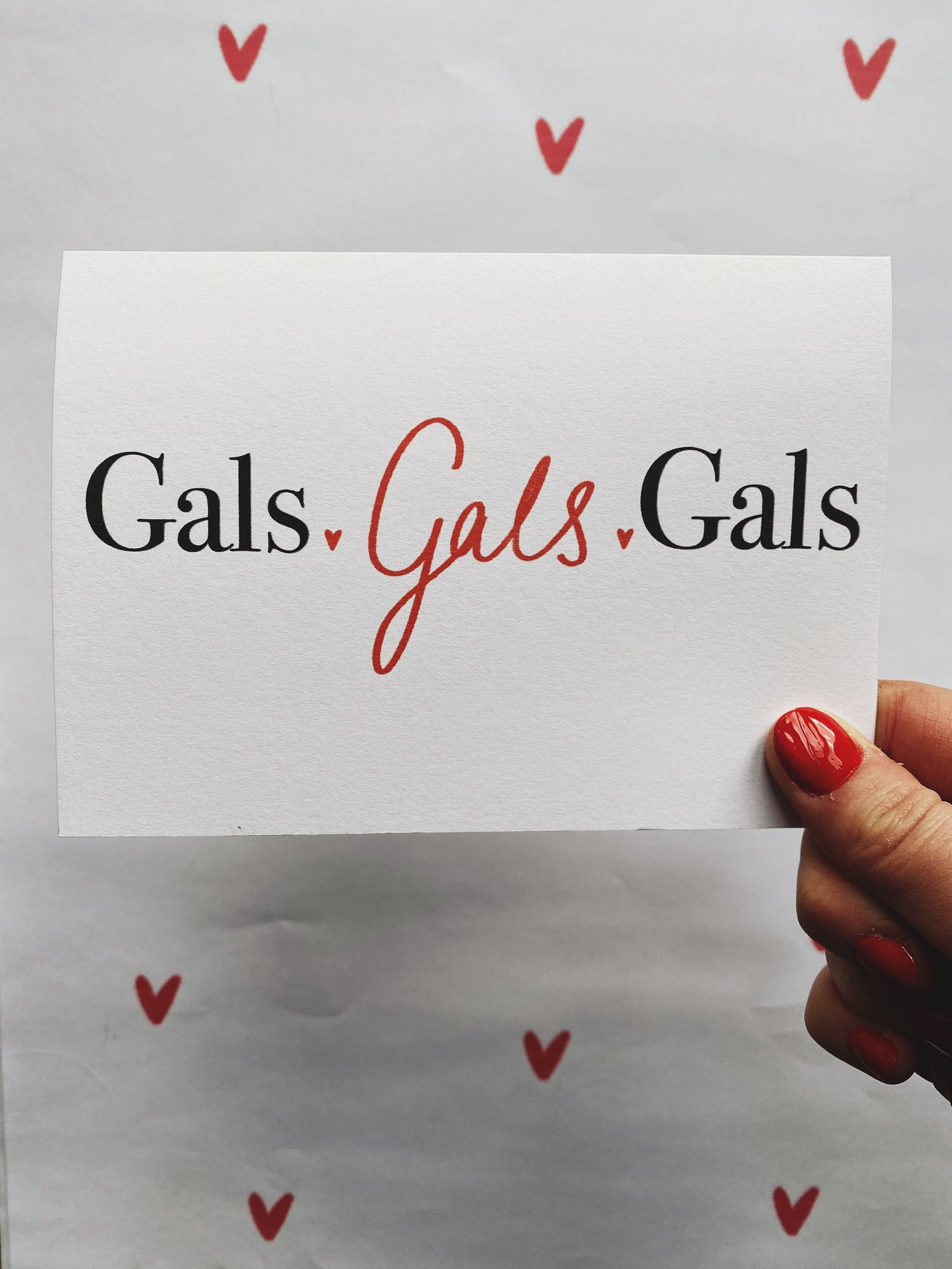 GALS GALS GALS - Print