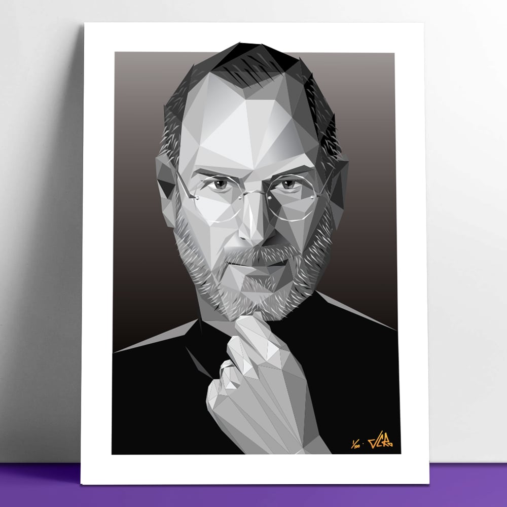 Image of Jobs 18" x 24" print