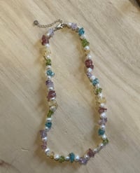 Image 2 of Assorted crystal pearl necklace