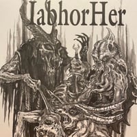 Image 1 of IabhorHer - “S/T” 12"ep