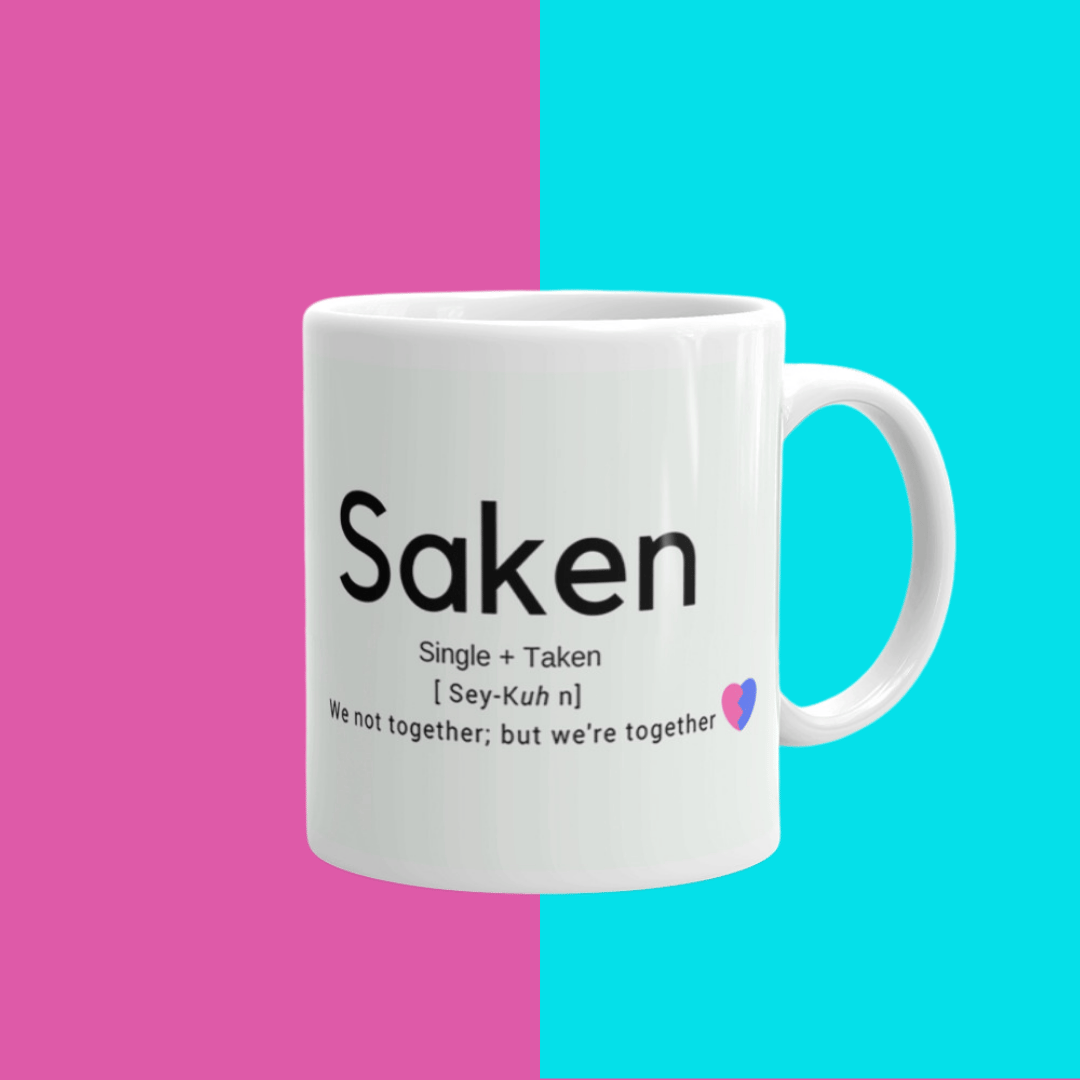 Image of WHITE SAKEN MUG