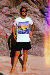 Image 2 of SUNSET DRIVE YACHT CLUB ROPE T-SHIRT