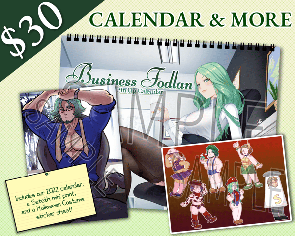 Image of Business Fodlan Charity Pin Up Calendar - CALENDAR & MORE