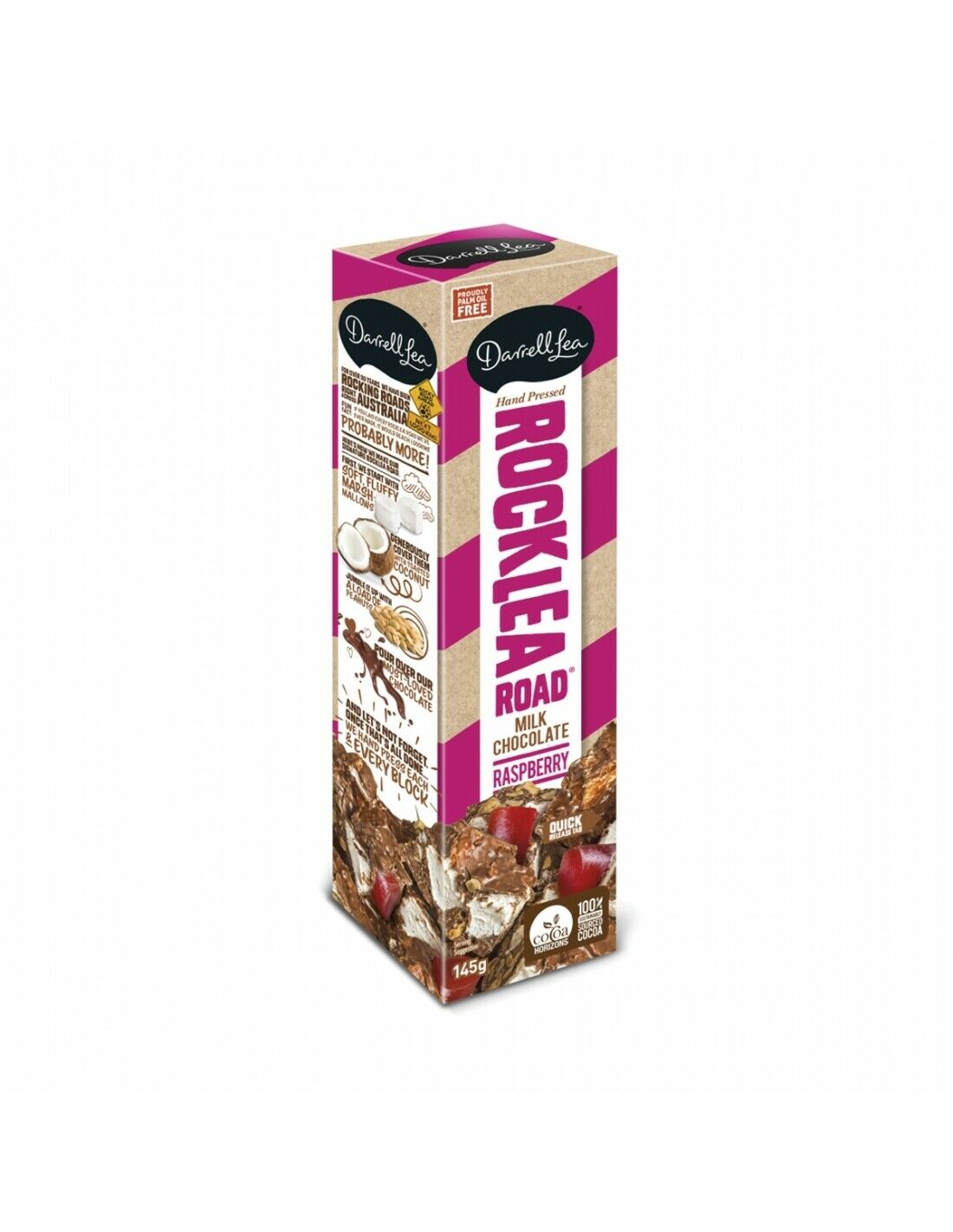 Image of Rocklea Road Raspberry Milk Chocolate 145g