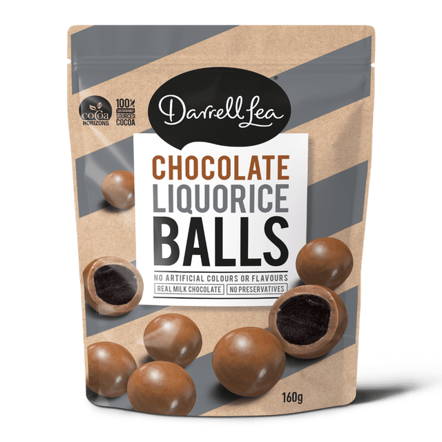 Image of Milk Chocolate Liquorice Balls 160g