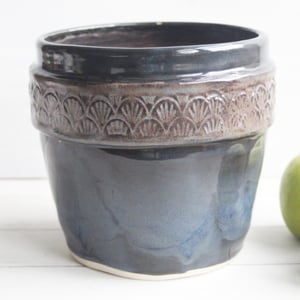 Image of Reserved for Kara - Custom Extra Large Utensil holder in Modern Rustic Glaze