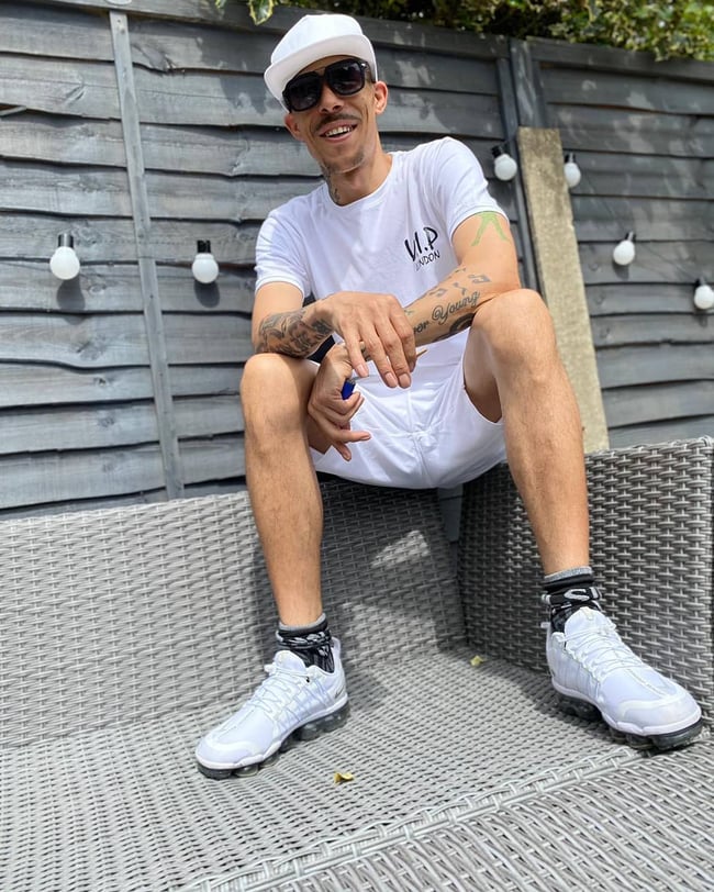 V.I.P London Shorts and T Set