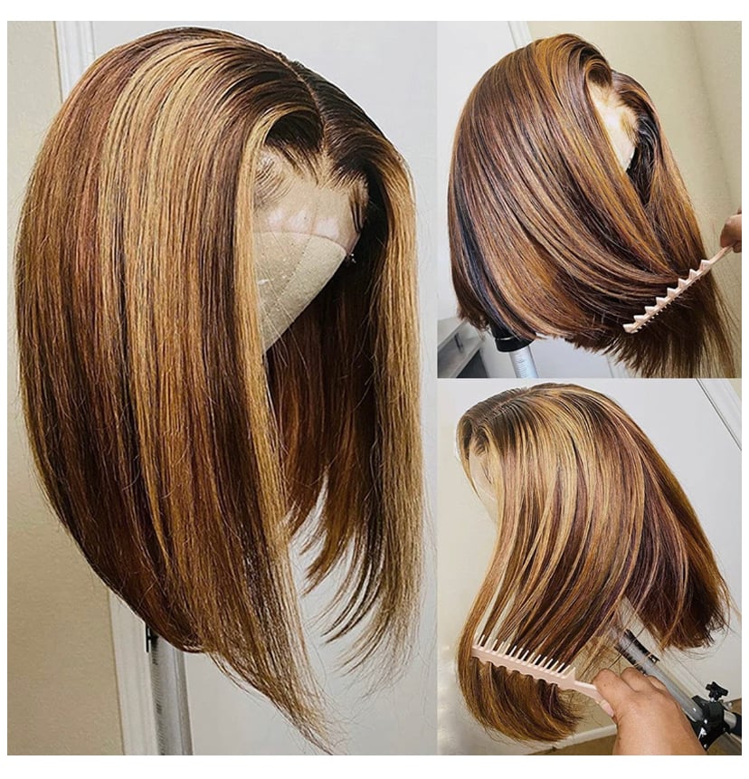 Transparent HD Lace lace front wig 