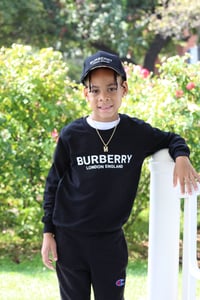 Image 1 of Black Burb Sweater 