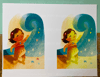 SALE: Island Gal (misprint) & Beautiful Butterfly