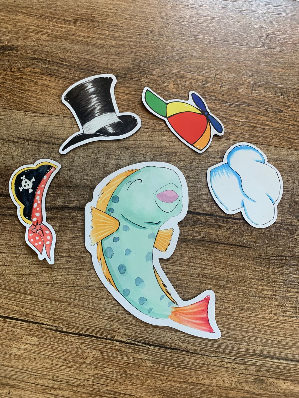 Image of Henry's Hat Collection Magnet Set