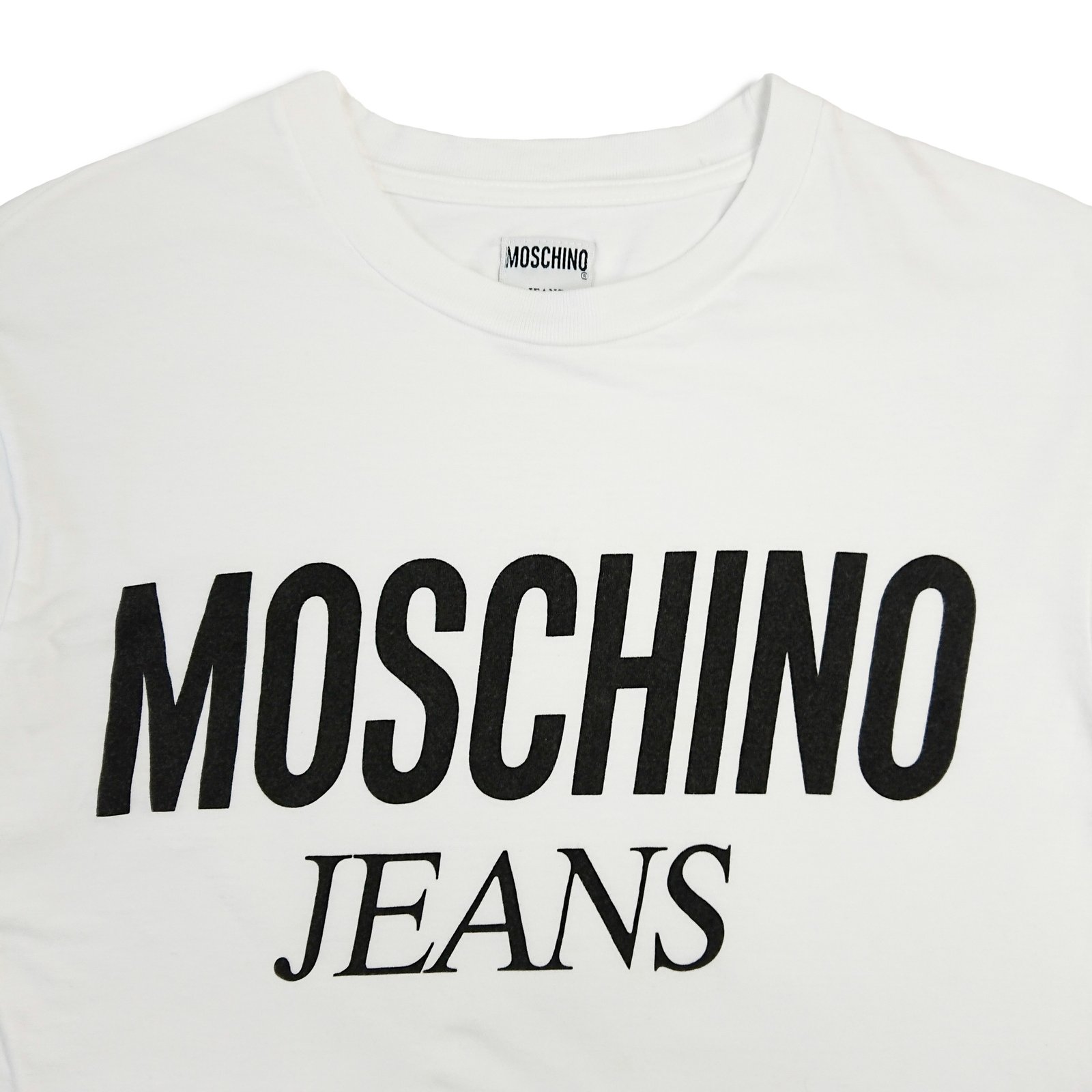 Vintage Moschino Jeans store White Tee