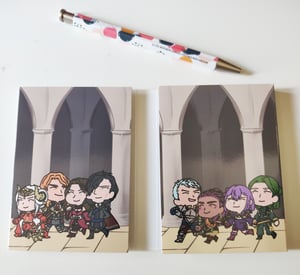 Image of [CLEARANCE] Fire Emblem Three Houses Black Eagles Memo Book