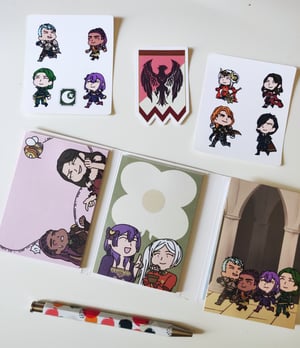 Image of [CLEARANCE] Fire Emblem Three Houses Black Eagles Memo Book