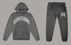 GLOVES GANG HEAVYWEIGHT SWEATSUIT (VINTAGE BLACK/GRAY)
