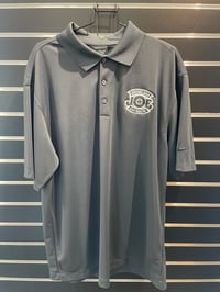 Image 1 of Nike Dri-Fit SJJM Logo Embroidered Polo - Dark Gray