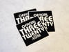 THREETWENTY Square Decal