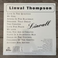 Image 2 of Linval Thompson - Linvall Vinyl LP