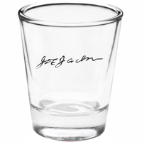 Joe Jackson Signature Shot Glass
