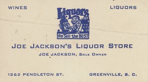 Image of Joe Jackson's Liquor Store t-shirt