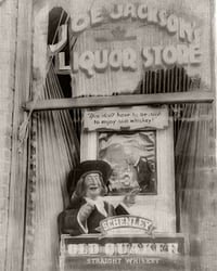 Image 4 of Joe Jackson's Liquor Store replica business card