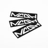 NCDH B&W Vinyl Stickers