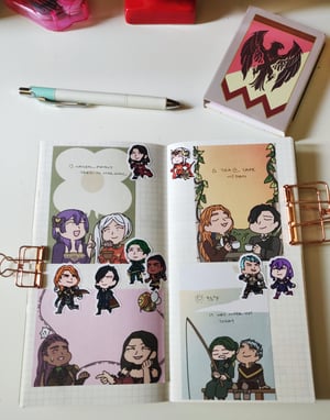 Image of [CLEARANCE] Fire Emblem Three Houses Black Eagles Memo Book
