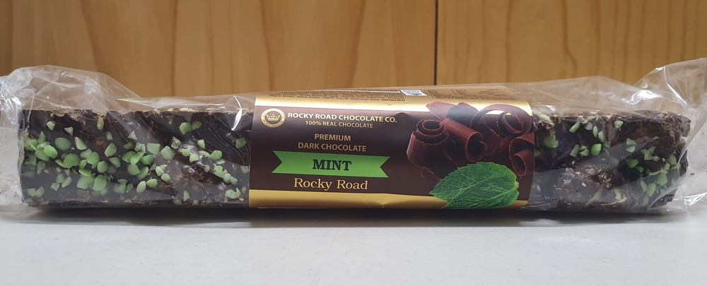 Image of Mint Dark Chocolate Rocky Road 200g