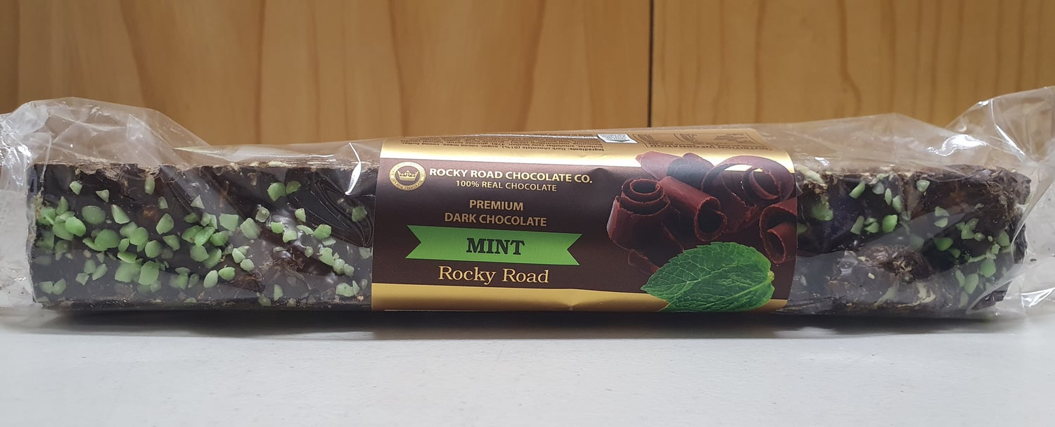 Image of Mint Dark Chocolate Rocky Road 200g