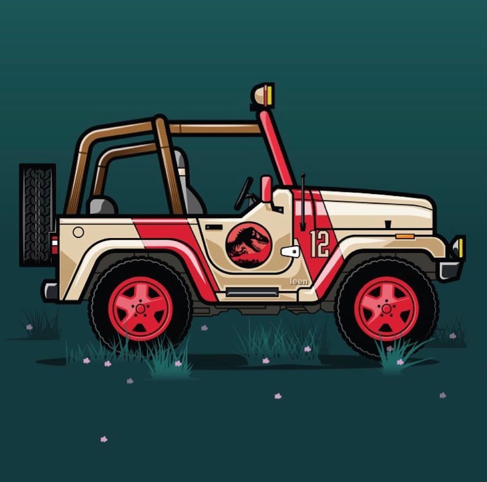 Image of Welcome to Jurassic Park - Jeep 12