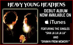 Image of "Heavy Young Heathens" Debut Album on iTunes
