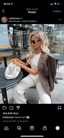 Image 5 of Chanel Large Gold Chanel Logo Black Sunglasses 