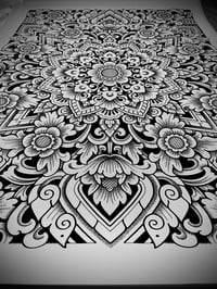 Floral Mandala A1